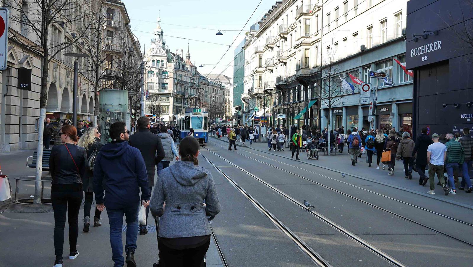 Zuerich Einkaufsstrasse 3000