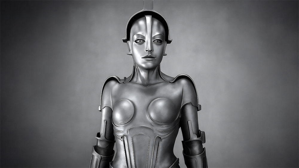 Maschinenfrau Stummfilm 1000