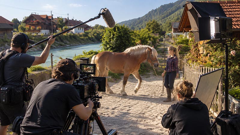 Pferde in Filmen