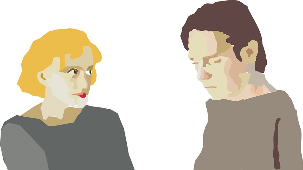 Achsensprung bei 2 Personen