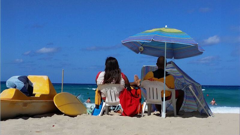 Drehen am Meer