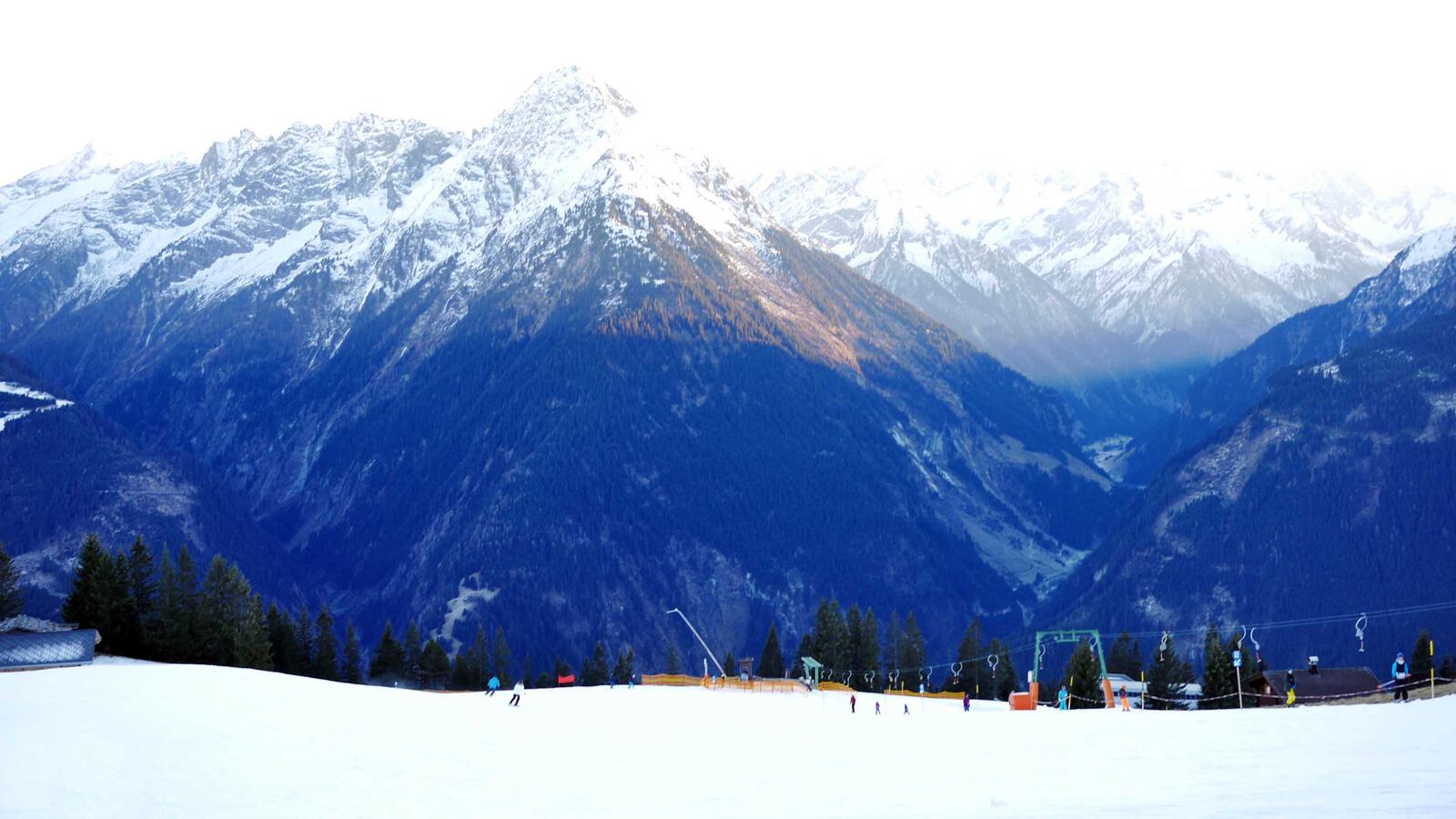 Berggipfel Penken bei Mayrhofen im Zillertal