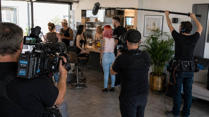 Kamera bei Reality TV