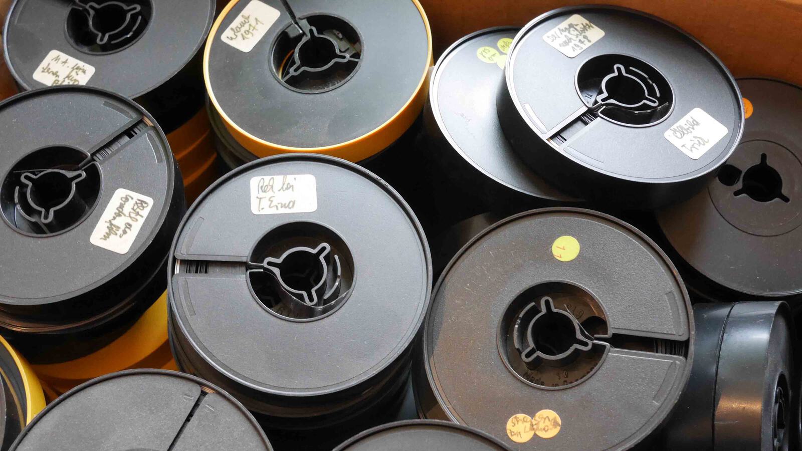 Filmrollen in Super 8