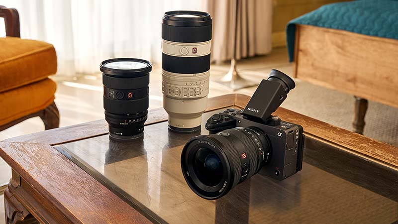 Sony RX6 mit Wechselobjektiven
