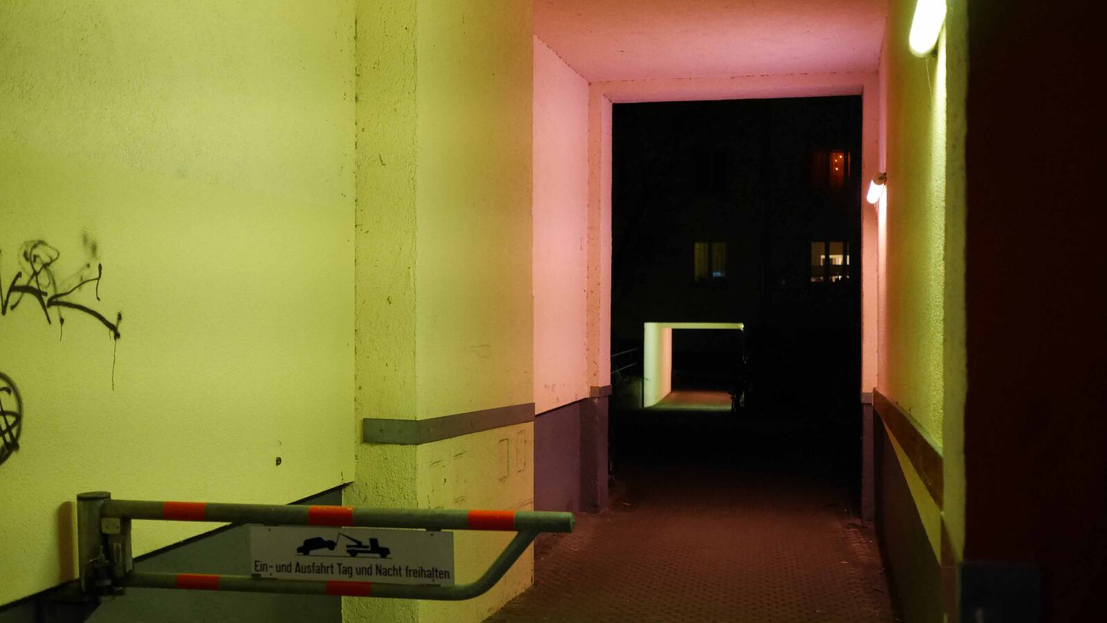 Licht Farbig Gang 4000