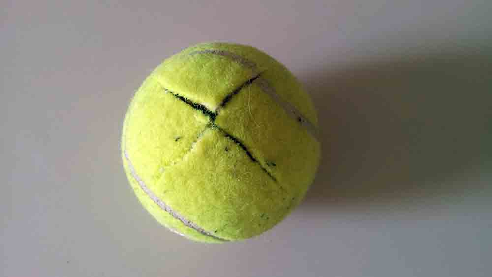 Plastisch Tennisball 1000