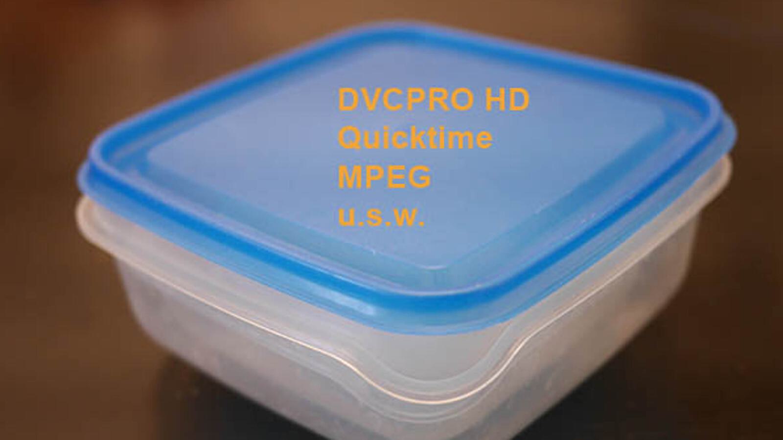 Geschlossene Plastikbox