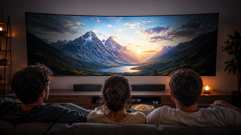 Curved Flatscreens