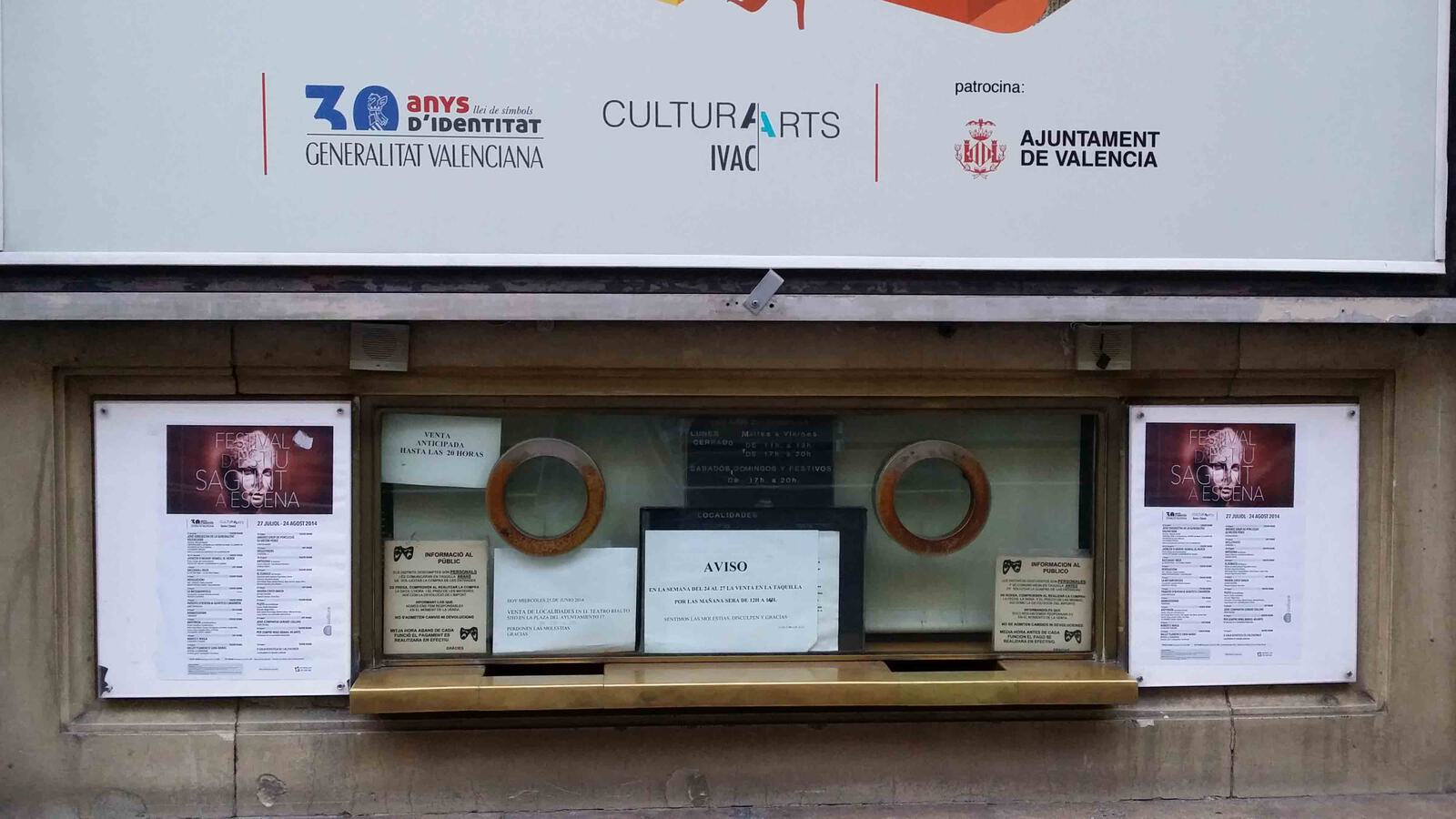 Ticketschalter Valencia