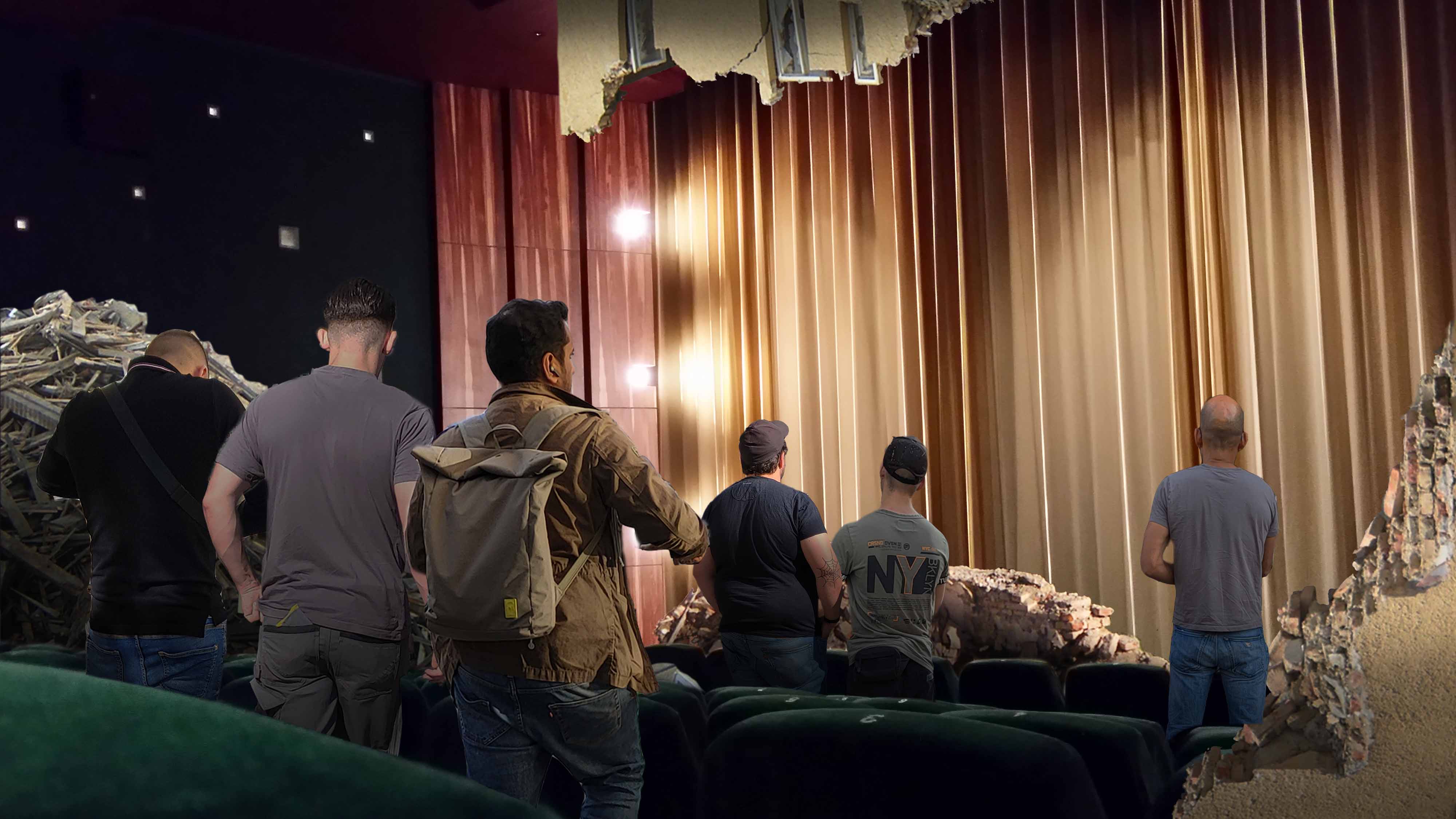 Pruegelei im Kino 4000