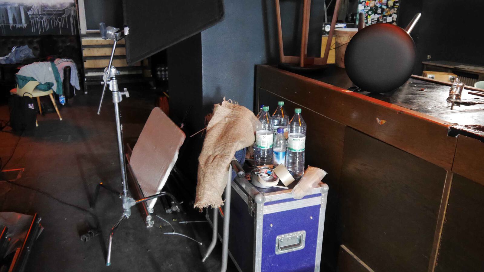 Getränke am Filmset