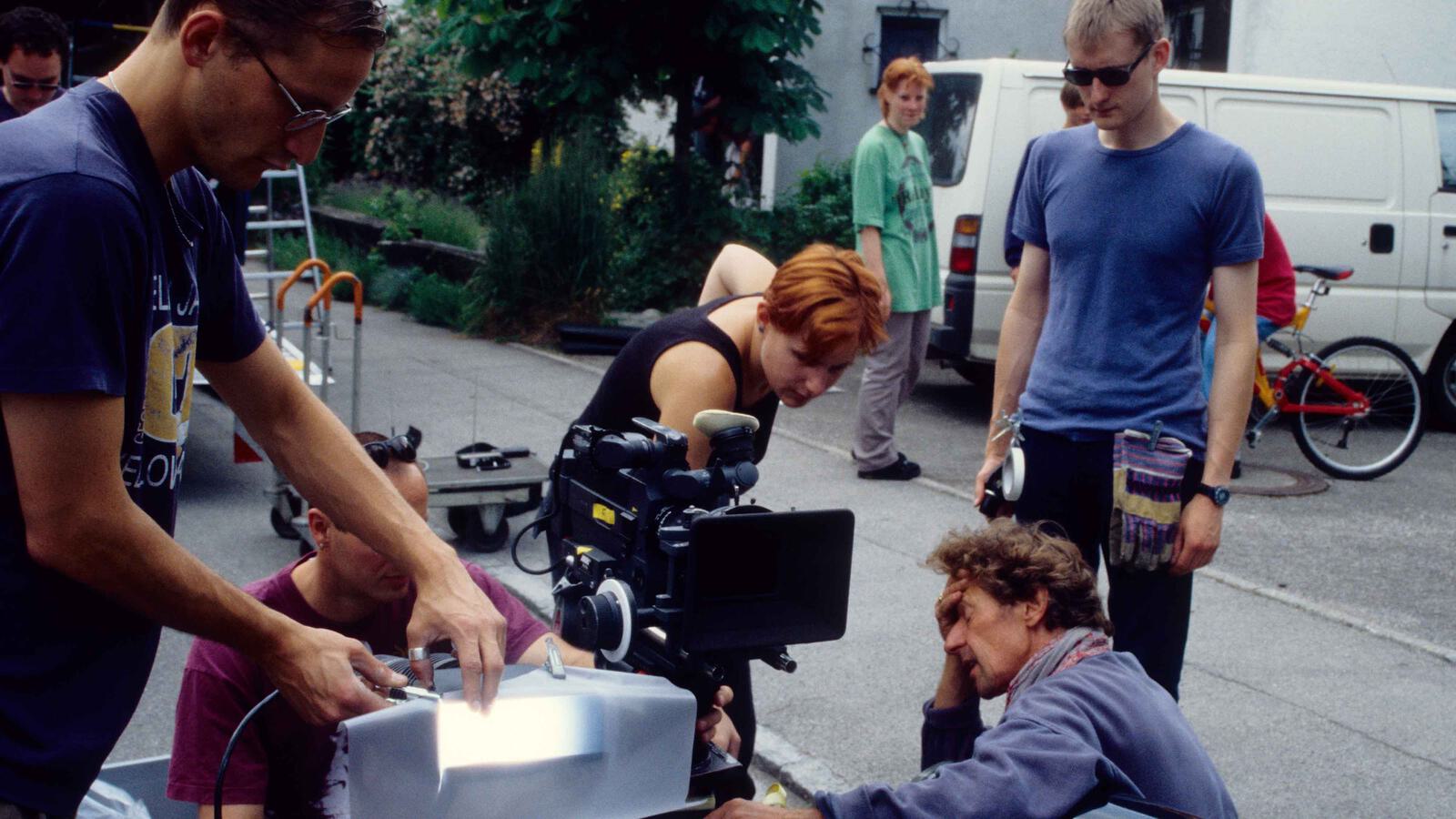 Filmteam Dreharbeiten