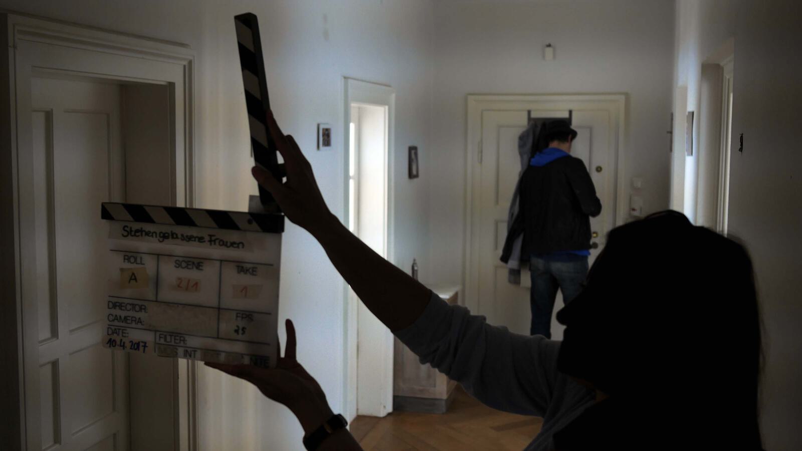 Filmklappe Beschriftung 2 4000