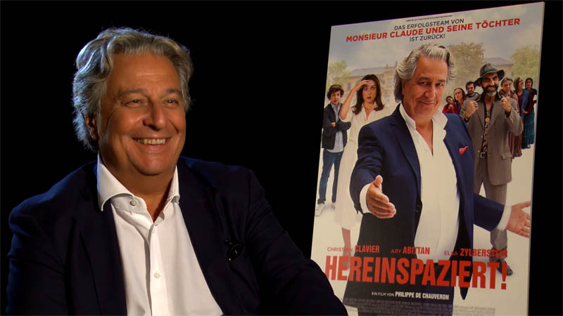 Christian Clavier zu "Hereinspaziert!"