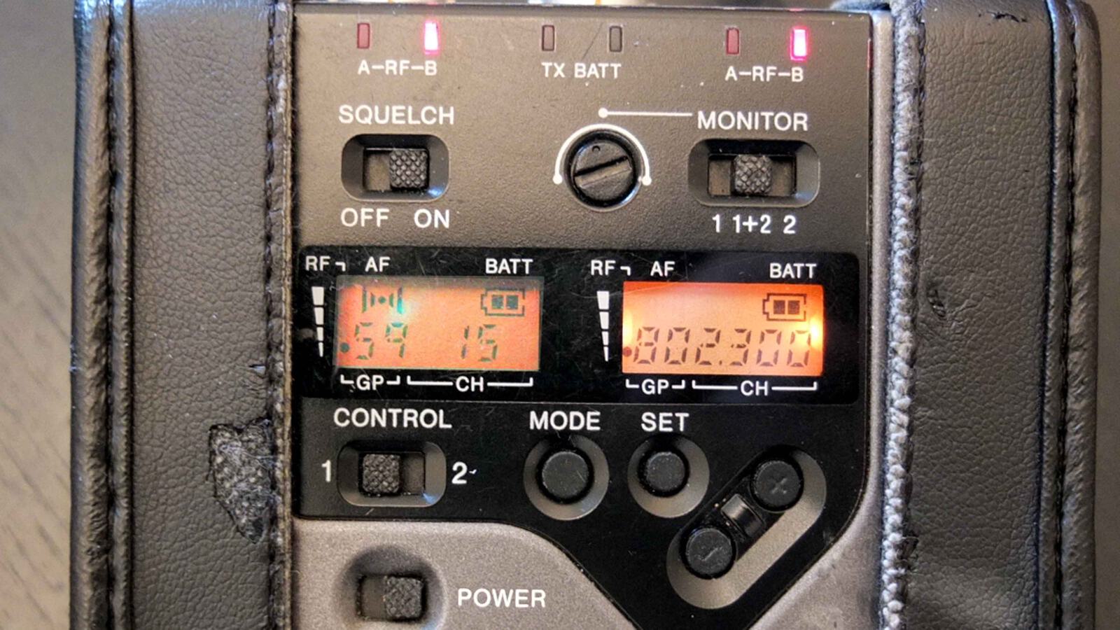 Sony Diversity Empfänger