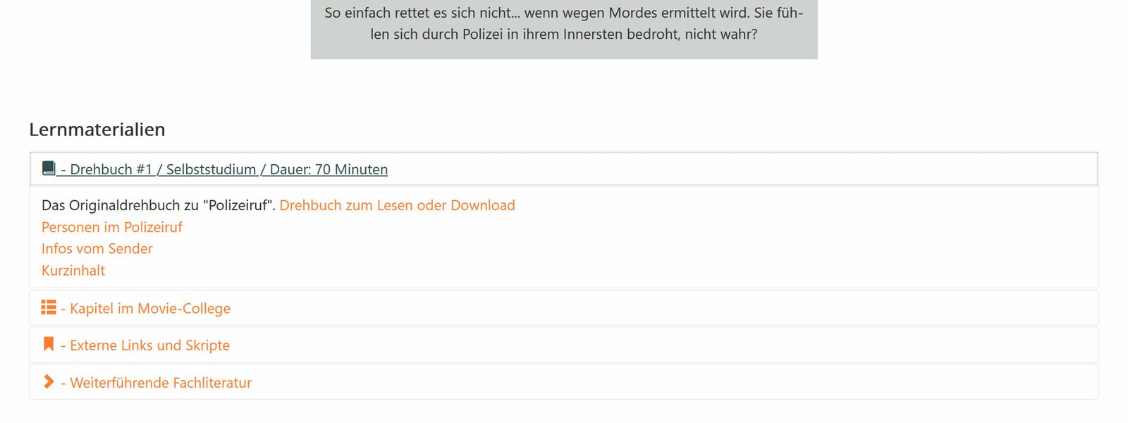 Manual Seminare Materialien 4000