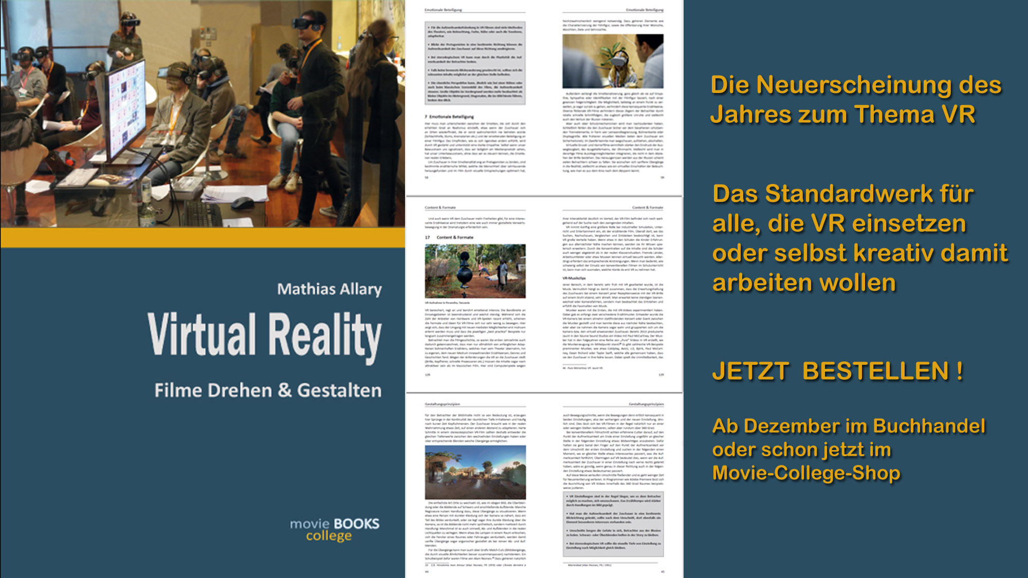 Banner Virtual Reality Buch 2000