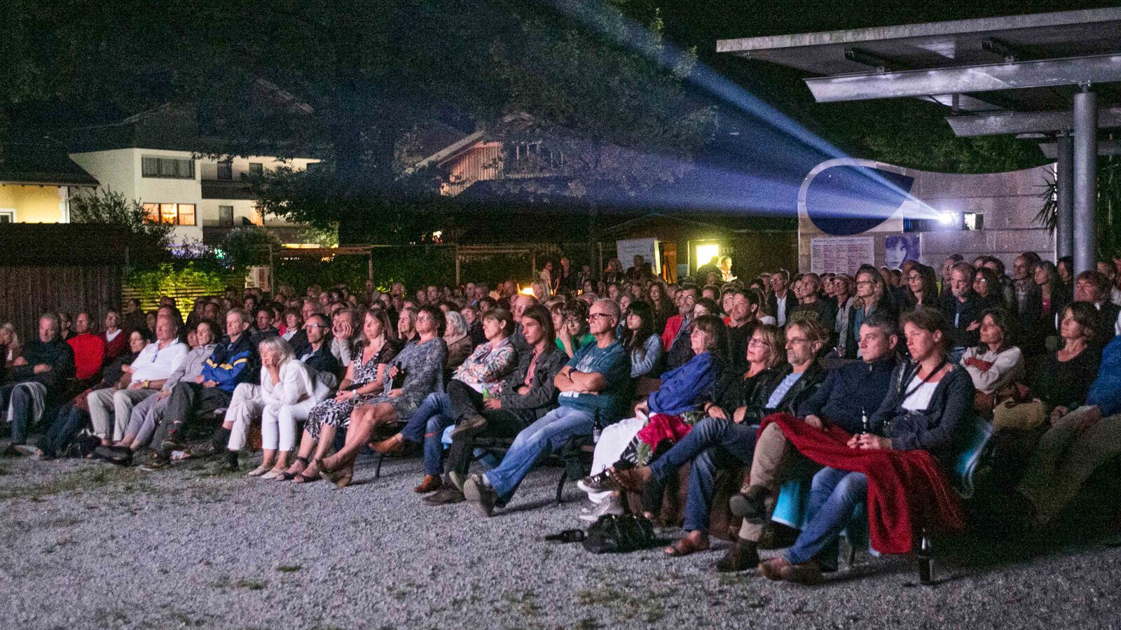 Oberaudorf Musikfilmtage Publikum OpenAir Kurpark Vorführung 4000