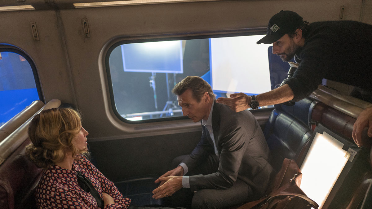 Dreharbeiten zu The Commuter