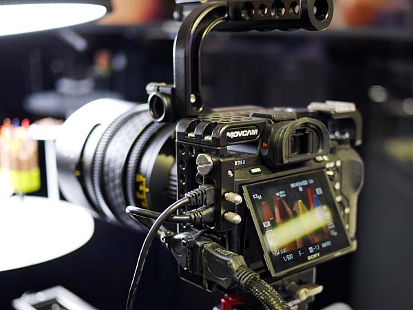 Sony Alpha 7 im Cage