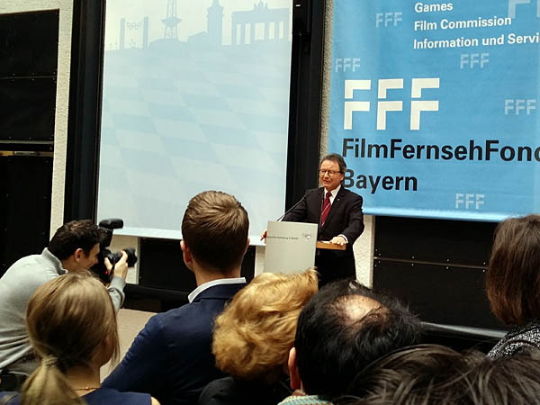FFF-Empfang in der bayerischen Vertretung