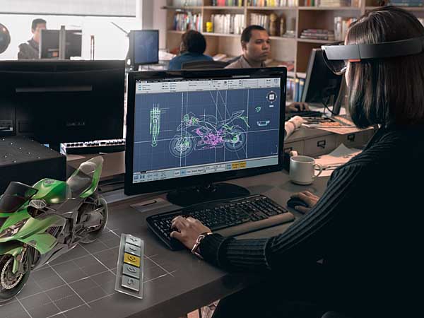Foto HoloLens Copyright: Microsoft