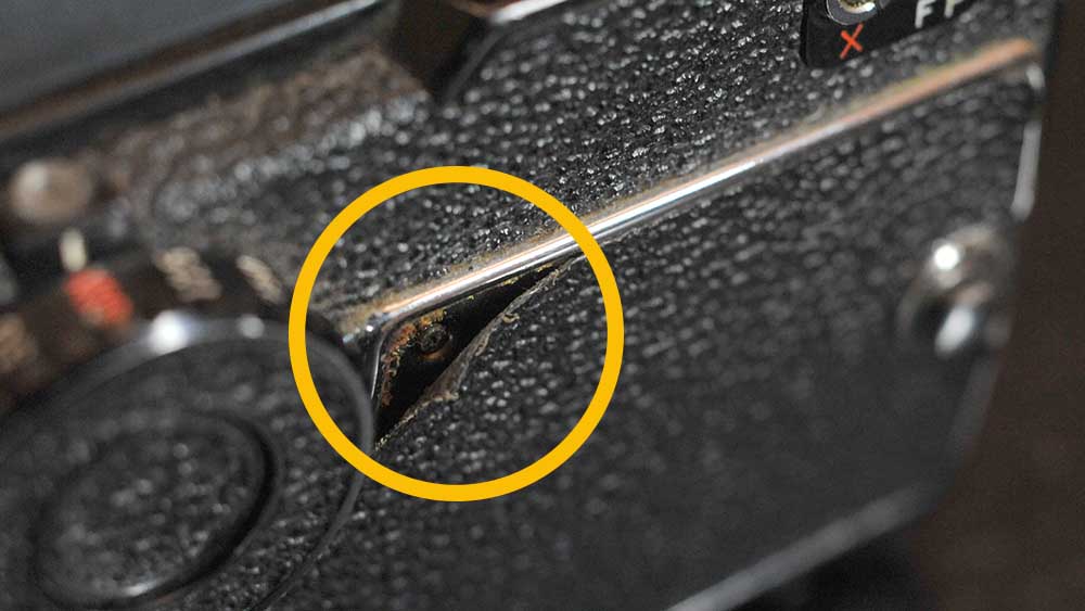 Kamera Belederung reparieren