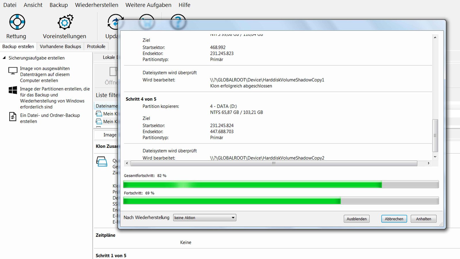 Klonen Programm 4000