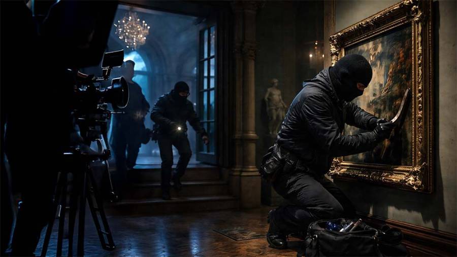 Kunst,- und Schmuckraub im Film