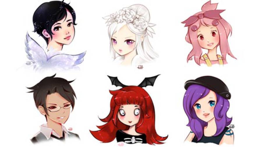 Charakterdesign im Anime