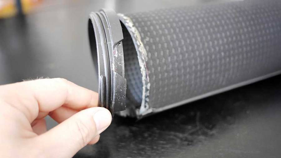 Korbwindschutz Reparatur